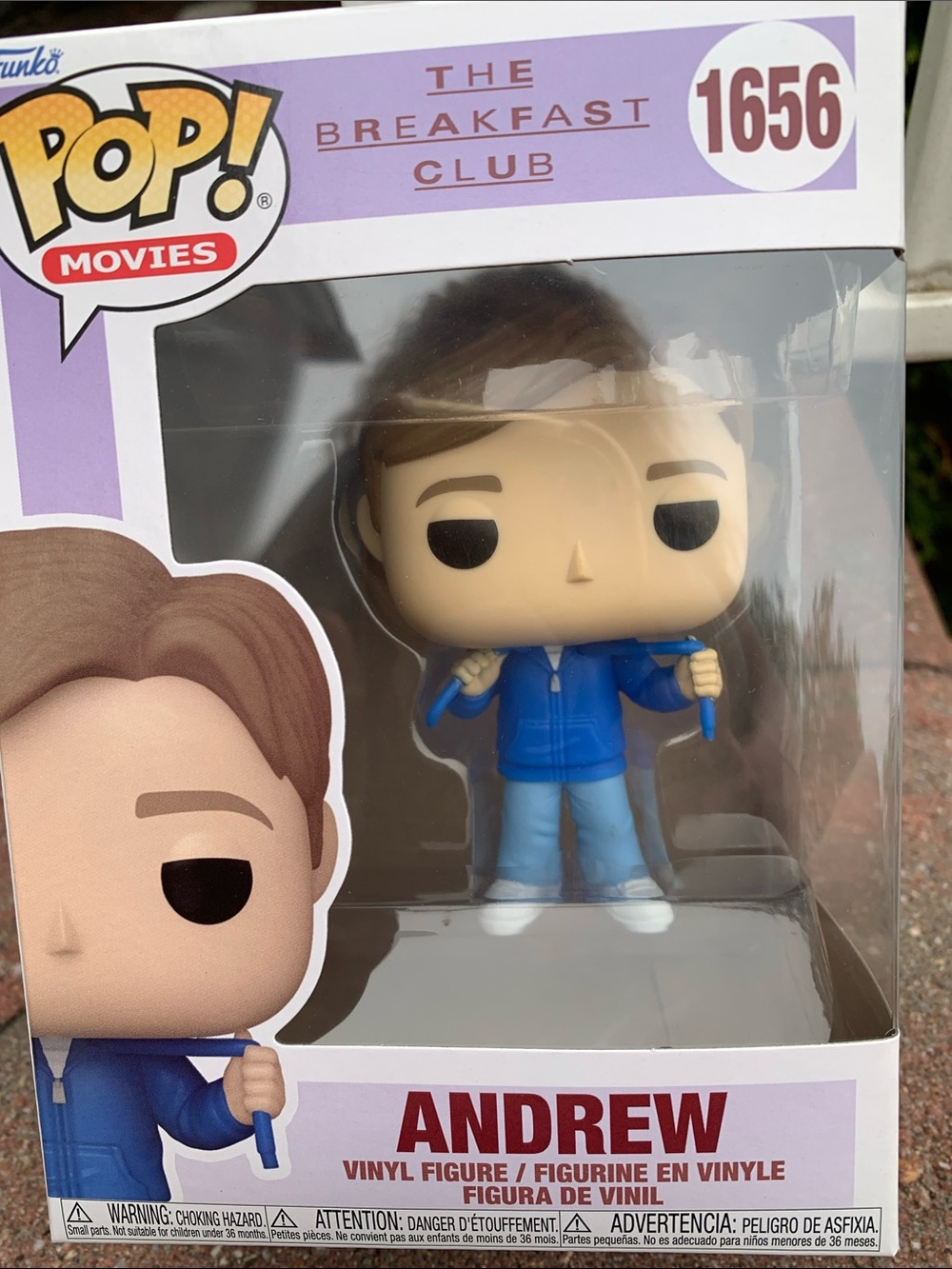 🆕- FUNKO POP MOVIES BREAKFAST CLUB ANDREW #1656